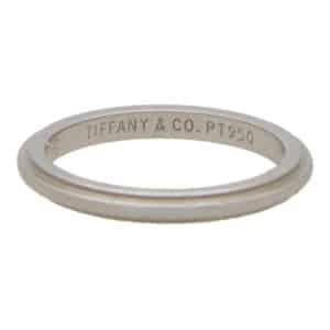 Vintage Tiffany & Co. 'Tiffany Together' Platinum Wedding Band