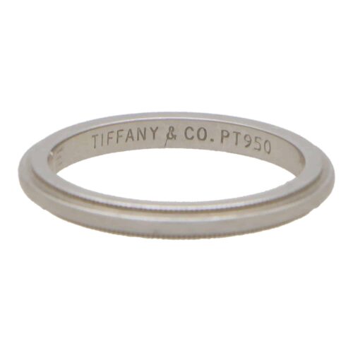 Vintage Tiffany & Co. 'Tiffany Together' Platinum Wedding Band
