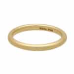 Vintage Tiffany & Co. Yellow Gold Wedding Band