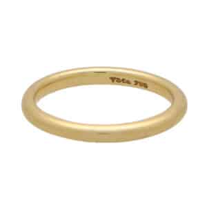 Vintage Tiffany & Co. Yellow Gold Wedding Band