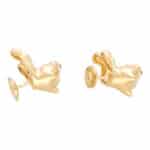 Vintage Cartier Emerald Eye Panther Earrings