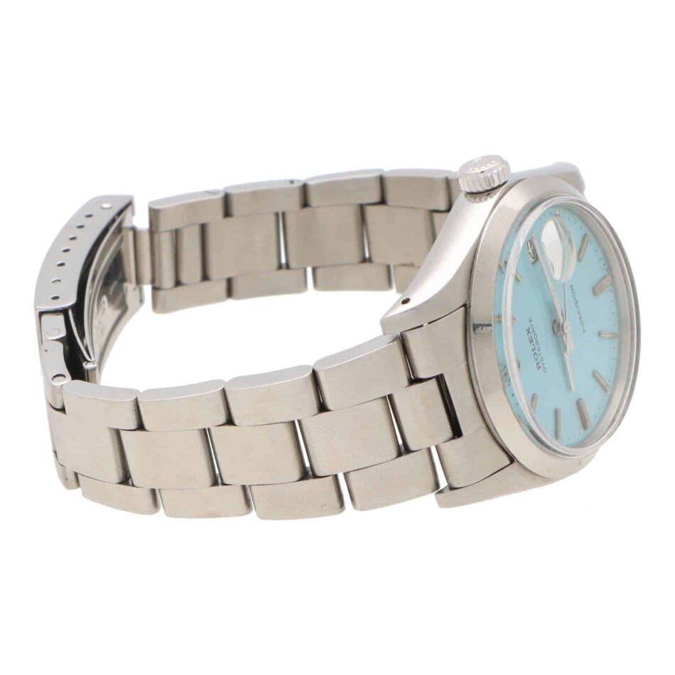 Vintage 1983/84 Rolex Oysterdate Custom Blue Watch