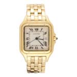 Vintage 27mm Cartier Panthere Yellow Gold Watch