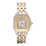Vintage Cartier Panthere 22mm Gold and Steel Watch