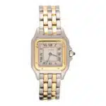 Vintage Cartier Panthere 22mm Gold and Steel Watch