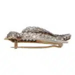 Victorian Old Cut Diamond Bird Brooch