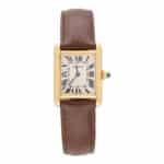 Vintage Cartier Tank Louis 2442 Watch in Yellow Gold