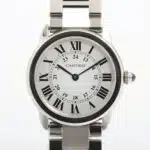 Vintage Cartier Ronde Solo 29-millimetre Steel Watch