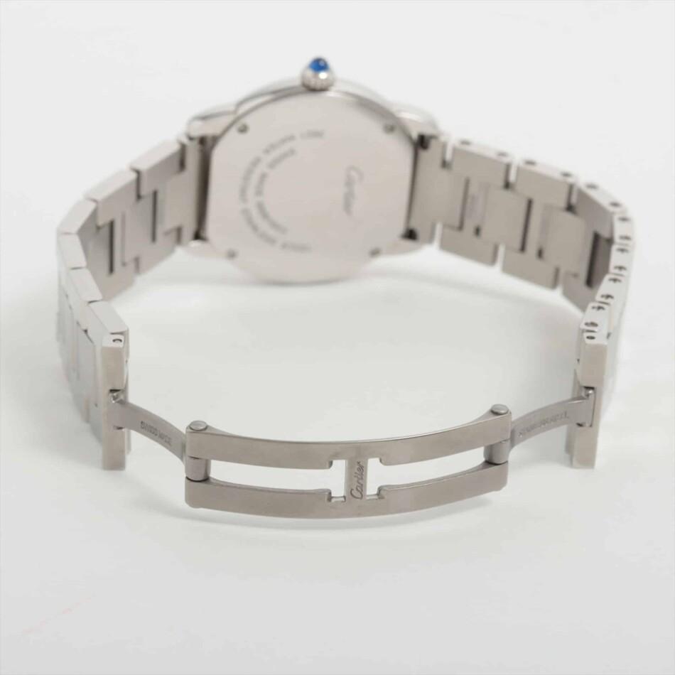 Vintage Cartier Ronde Solo 29-millimetre Steel Watch