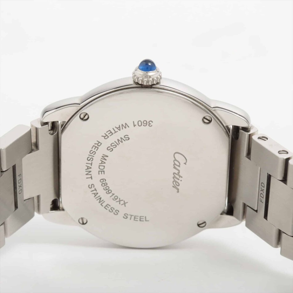 Vintage Cartier Ronde Solo 29-millimetre Steel Watch