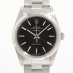 Vintage 2000 Black Dial Rolex Oyster Perpetual Air King Watch