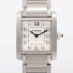 Vintage Cartier Diamond Tank Francaise Watch