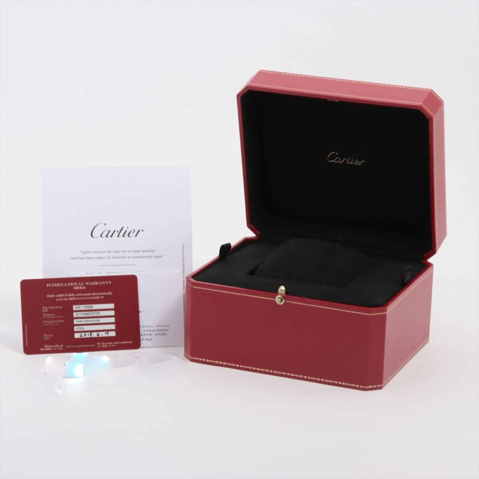Vintage Cartier Diamond Tank Francaise Watch