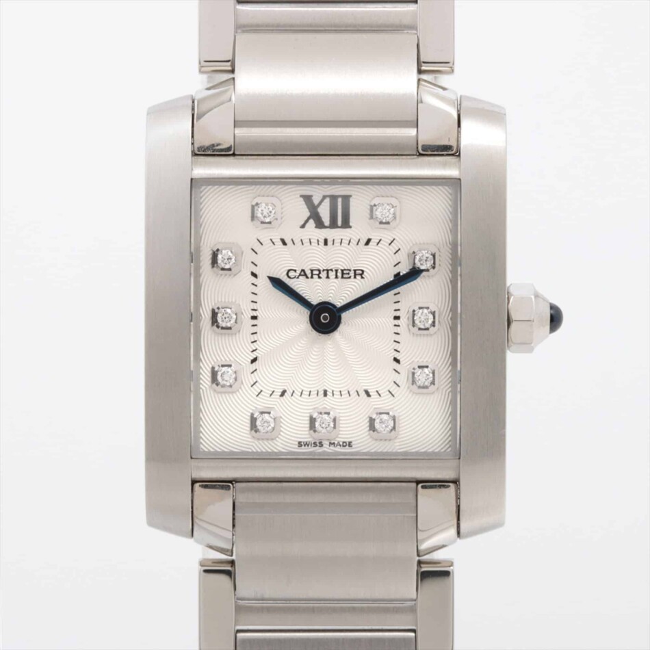 Vintage Cartier Diamond Tank Francaise Watch