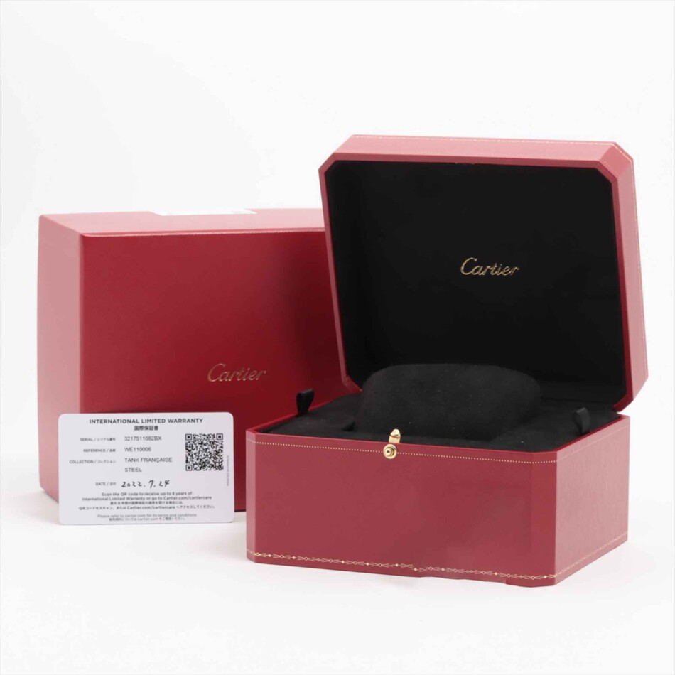 Vintage Cartier Diamond Tank Francaise Watch
