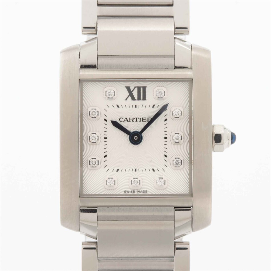 Vintage Cartier Diamond Tank Francaise Watch