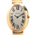 Vintage 2009 Cartier Baignoire Solid Yellow Gold Watch