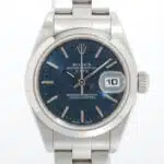 Vintage 2000 Blue Dial Rolex Oyster Perpetual Date Watch