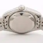 Vintage 1990 Blue Dial 26mm Rolex Datejust Watch