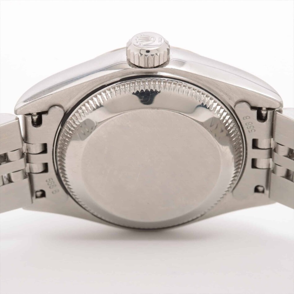 Vintage 1990 Blue Dial 26mm Rolex Datejust Watch