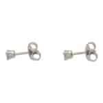 Vintage Tiffany & Co. Diamond Solitaire Earrings