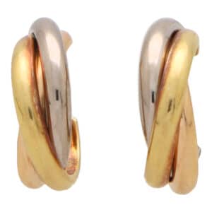 Vintage Cartier Trinity Earring