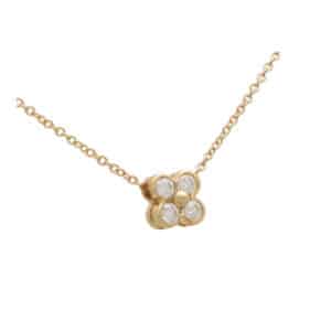 Vintage Tiffany & Co. Diamond Floral Necklace