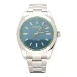 Vintage 2016/22 Rolex Milgauss Z-Blue Oyster Perpetual Watch