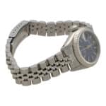 Vintage 1990 Blue Dial 26mm Rolex Datejust Watch Vintage 1990 Blue Dial 26mm Rolex Datejust Watch