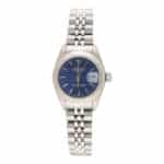 Vintage 1990 Blue Dial 26mm Rolex Datejust Watch Vintage 1990 Blue Dial 26mm Rolex Datejust Watch