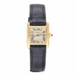 Vintage Cartier Tank Francaise 18k Yellow Gold Watch