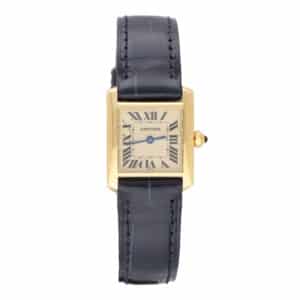 Vintage Cartier Tank Francaise 18k Yellow Gold Watch