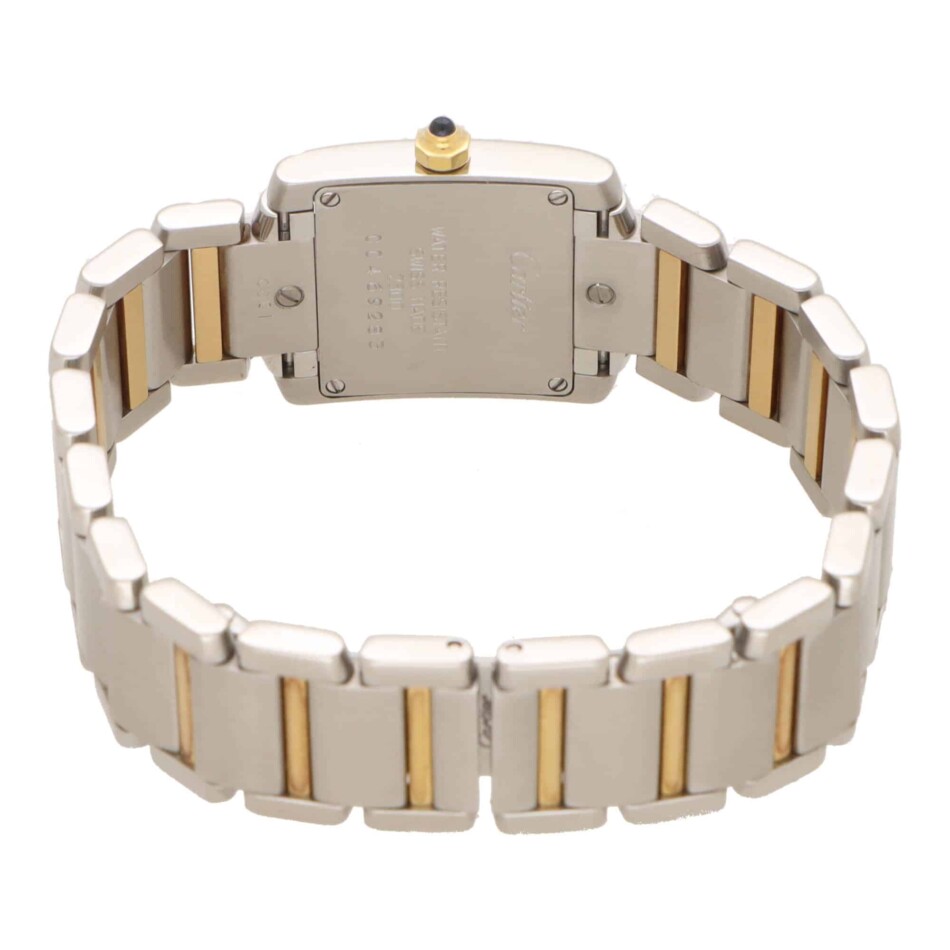Vintage Cartier Tank Francaise Yellow Gold and Steel Watch