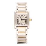 Vintage Cartier Tank Francaise Yellow Gold and Steel Watch