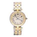Vintage Cartier Panthere Vendom Steel and Gold Watch