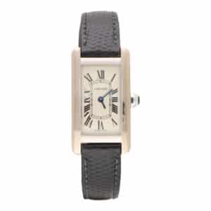 Vintage Cartier Tank Americaine in White Gold, 2489