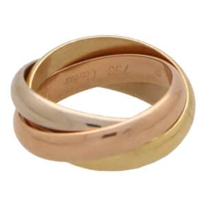 Vintage Cartier Trinity Ring, Size 54