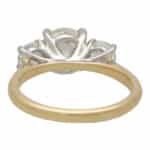 GIA Certified Diamond Three Stone Ring