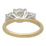 GIA Certified Diamond Three Stone Ring
