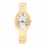 Vintage 2009 Cartier Baignoire Solid Yellow Gold Watch