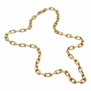 Vintage Cartier Spartacus Open Link Chain Necklace