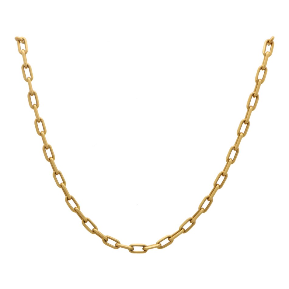 Vintage Cartier Spartacus Open Link Chain Necklace