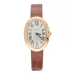 Vintage 3064 Cartier Baignoire Rose Gold Watch, Small Model