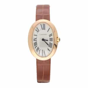 Vintage 3064 Cartier Baignoire Rose Gold Watch, Small Model