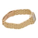 Vintage Cartier Yellow Gold Panthere Mini with Diamonds Watch