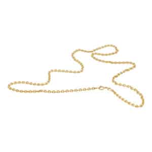 Vintage 24-inch 9k Yellow Gold Chain