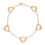 Vintage Elsa Peretti for Tiffany & Co. Open Heart Bracelet