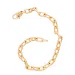 Vintage Cartier Spartacus Open Link Chain Bracelet in Rose Gold