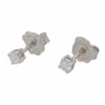 Solitaire 0.31 Carat Diamond Stud Earrings