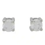 Solitaire 0.31 Carat Diamond Stud Earrings
